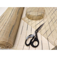 Sisal natur pruhovaný  zatkané modréonatul vlákna