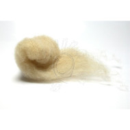 Přírodní vlna mykaná smetanová I.