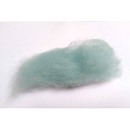 Mykaná vlna merino světlá ledová tyrkysová