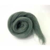 SH vlna zelenošedý- světlý melír