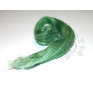 Hedvábný česanec 30% hedvábí/70% merino - červený 10g