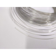 Plastový modistický drát - čirý -1m/1,5mm