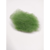 Mykaná vlna merino zelenálístečkovámelange