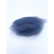 Mykaná vlna merino modrá jeans světlá