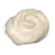 100% Hedvábný česanec Tussah - přírodní smet. barva 10g 