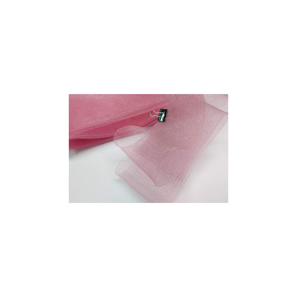 modistická krinolína š. 6 cm/50cm růžová