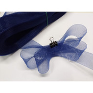 modistická krinolína š. 5 cm/50cm  modrá jasná - pevná