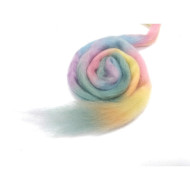 baby jednorožeč - barevný melír  úzký proužek 10g