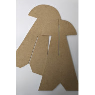 stojánek na kloubouky - 2 dílný