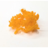 Vlněné kuličky "lumpis" oranžová jasná