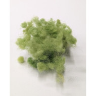 Vlněné kuličky "lumpis" zelenkavá světlá