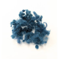 Vlněné kuličky "lumpis"  petrol