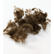 Vlněné kuličky "lumpis" hnědá světlejší