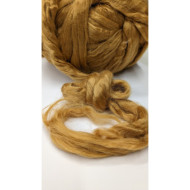 100%  hedvábí česané  Indické IV.  ERI měděné  10g