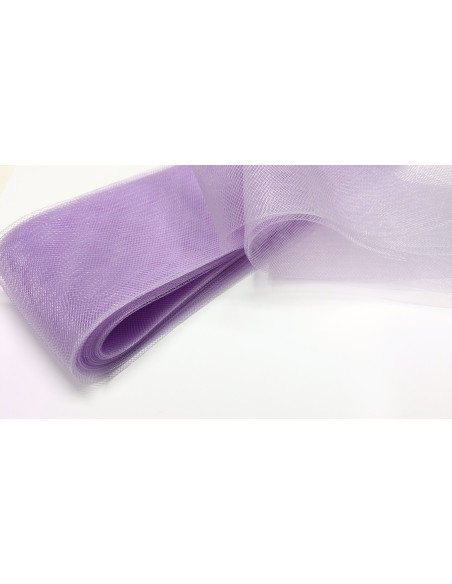 modistická krinolína š. 8 cm/50cm lilla - levandulová světlá