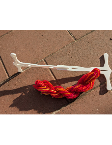 Motovidlo na převíjení příze, skládací