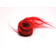 100% hedvábí česané  5g - červené 