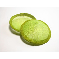 Fascinátor základ velký 12 cm zelená jarní 