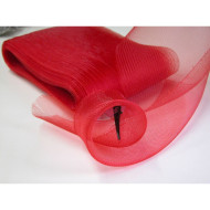modistická krinolína 16cm/0,5m červená