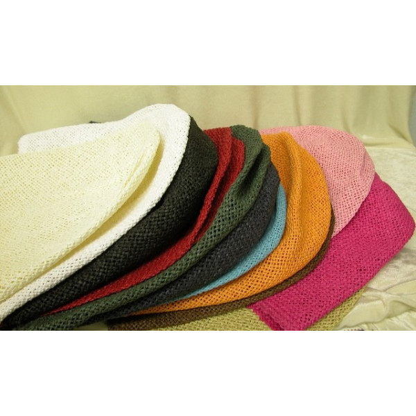 papír kroucený - šišák polotovar  - Bílá