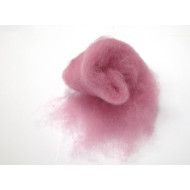 Mykaná vlna merino růžová světlá 6727