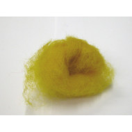 Mykaná vlna merino žlutá jasná