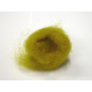 Mykaná vlna merino žlutá žloudková