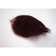 Mykaná vlna merino červená jasná sytá