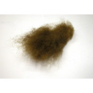 Mykaná vlna merino hnědá světlá/kávová