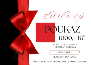Dárkový poukaz 1000,-Kč